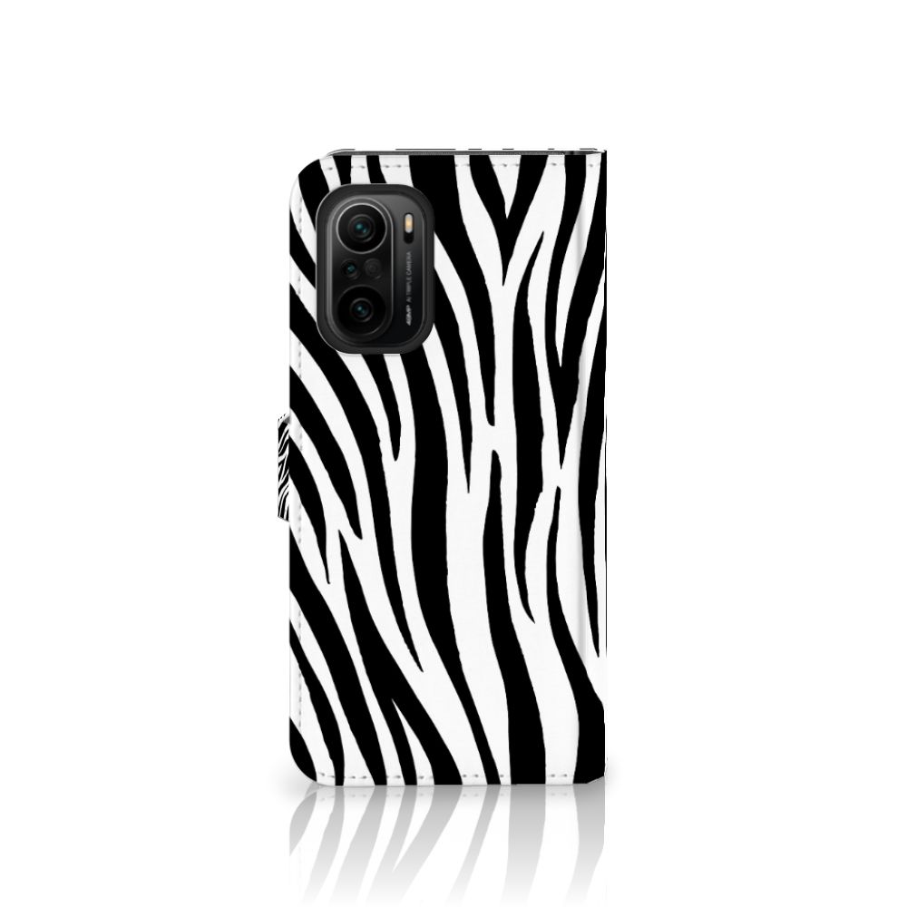Poco F3 | Xiaomi Mi 11i Telefoonhoesje met Pasjes Zebra