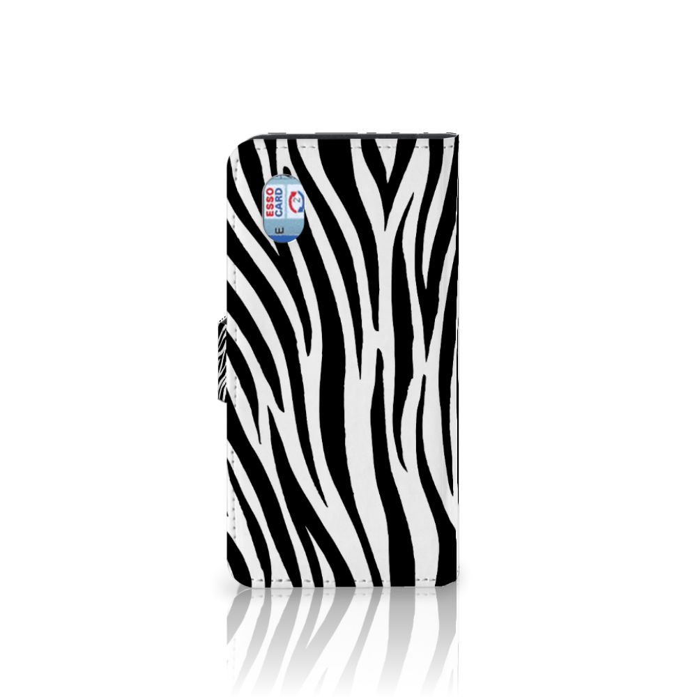 Alcatel 1B (2020) Telefoonhoesje met Pasjes Zebra