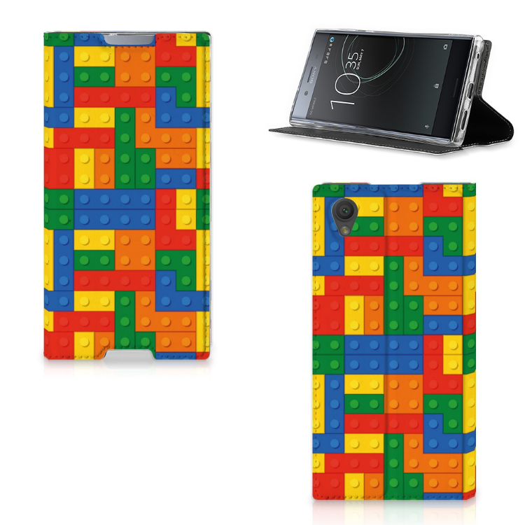 Sony Xperia L1 Standcase Hoesje Design Blokken