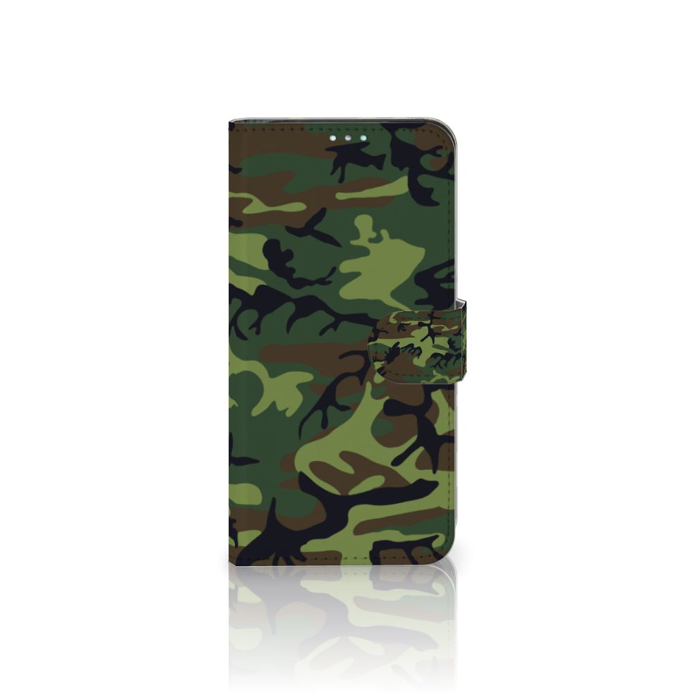 Samsung Galaxy A41 Telefoon Hoesje Army Dark