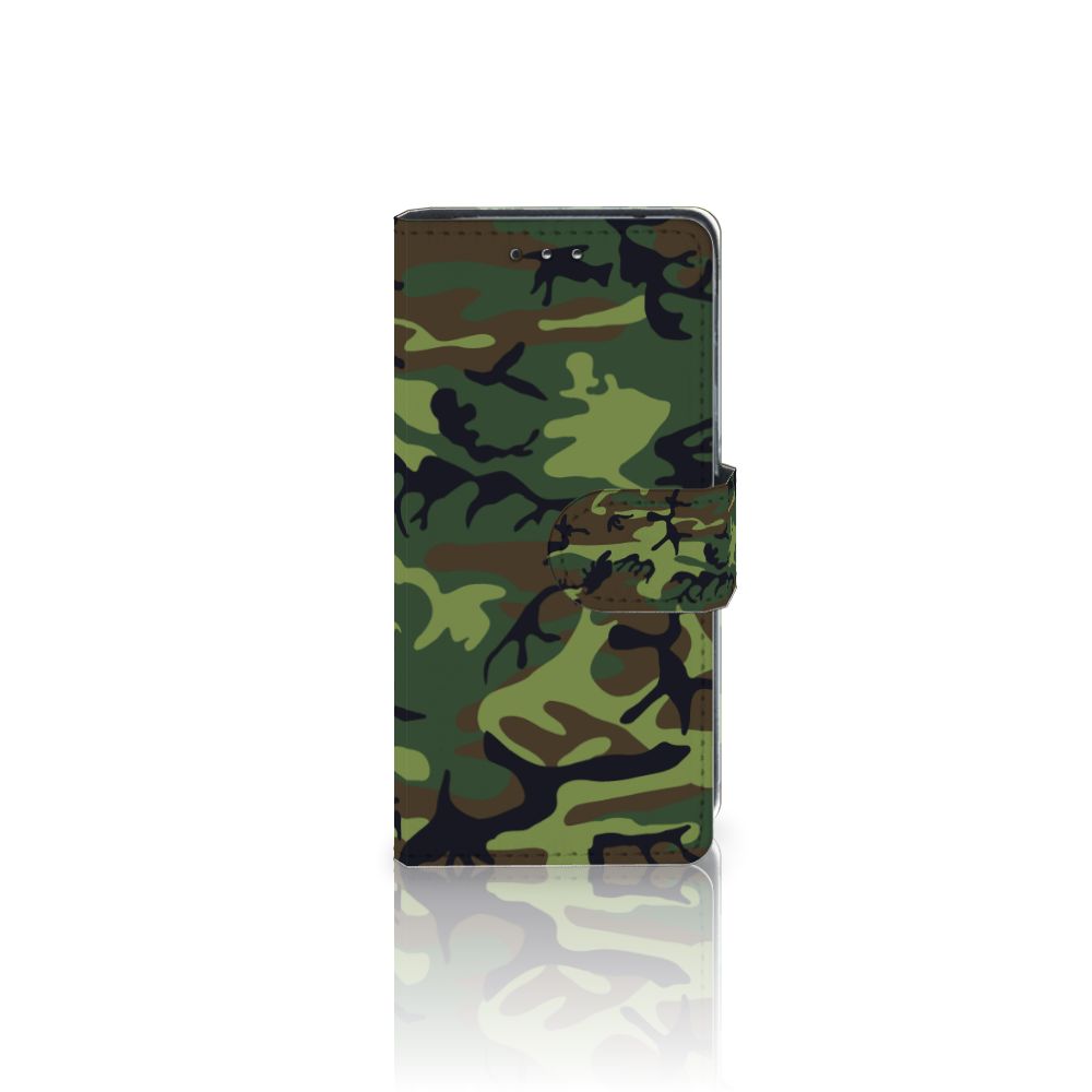 Sony Xperia XZ1 Compact Telefoon Hoesje Army Dark