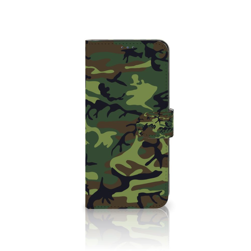Motorola Moto G22 Telefoon Hoesje Army Dark