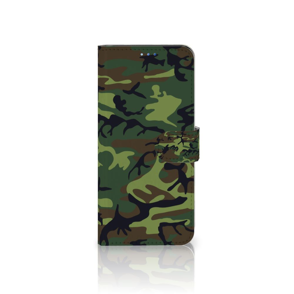 OPPO Find X3 Neo 5G Telefoon Hoesje Army Dark