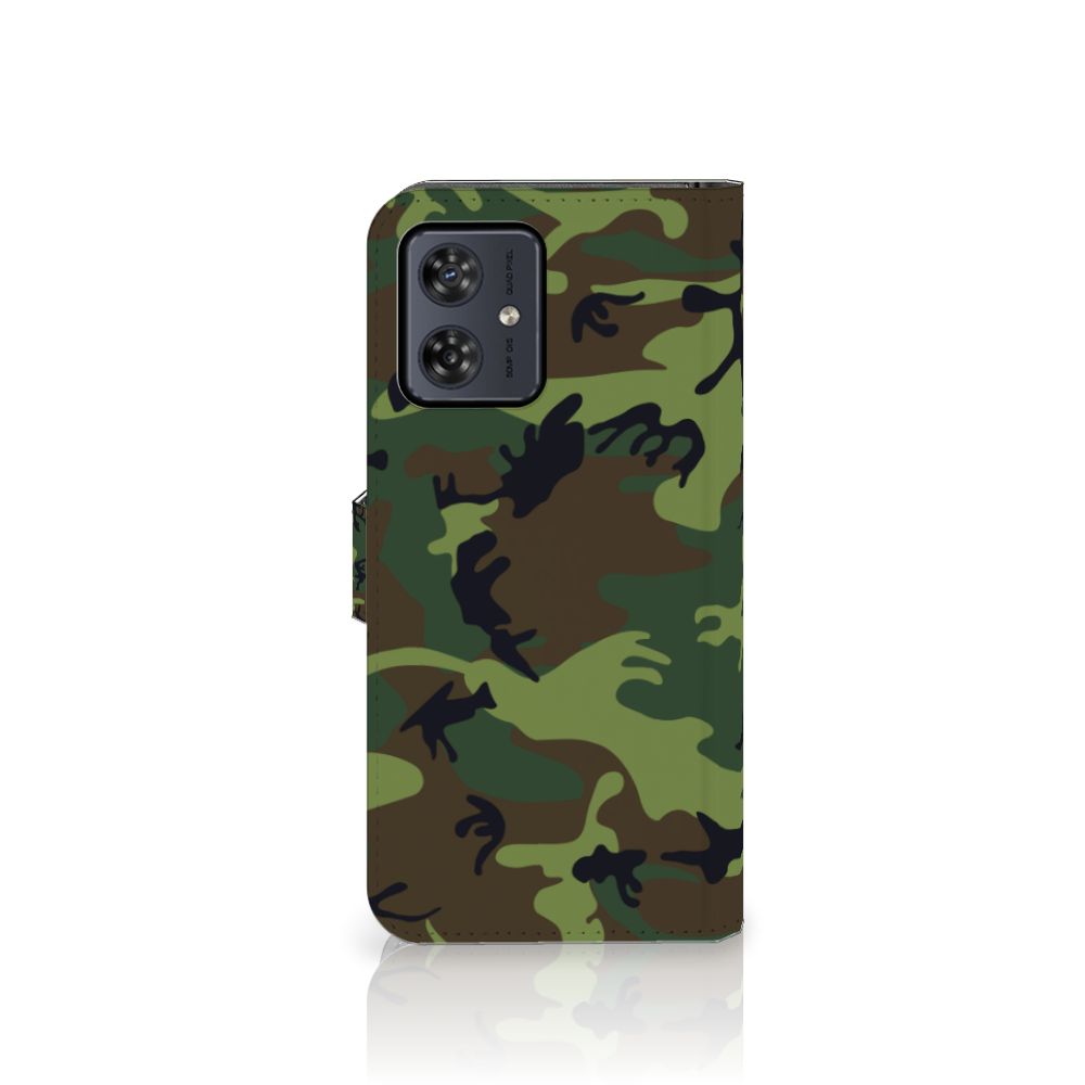 Motorola Moto G54 Telefoon Hoesje Army Dark