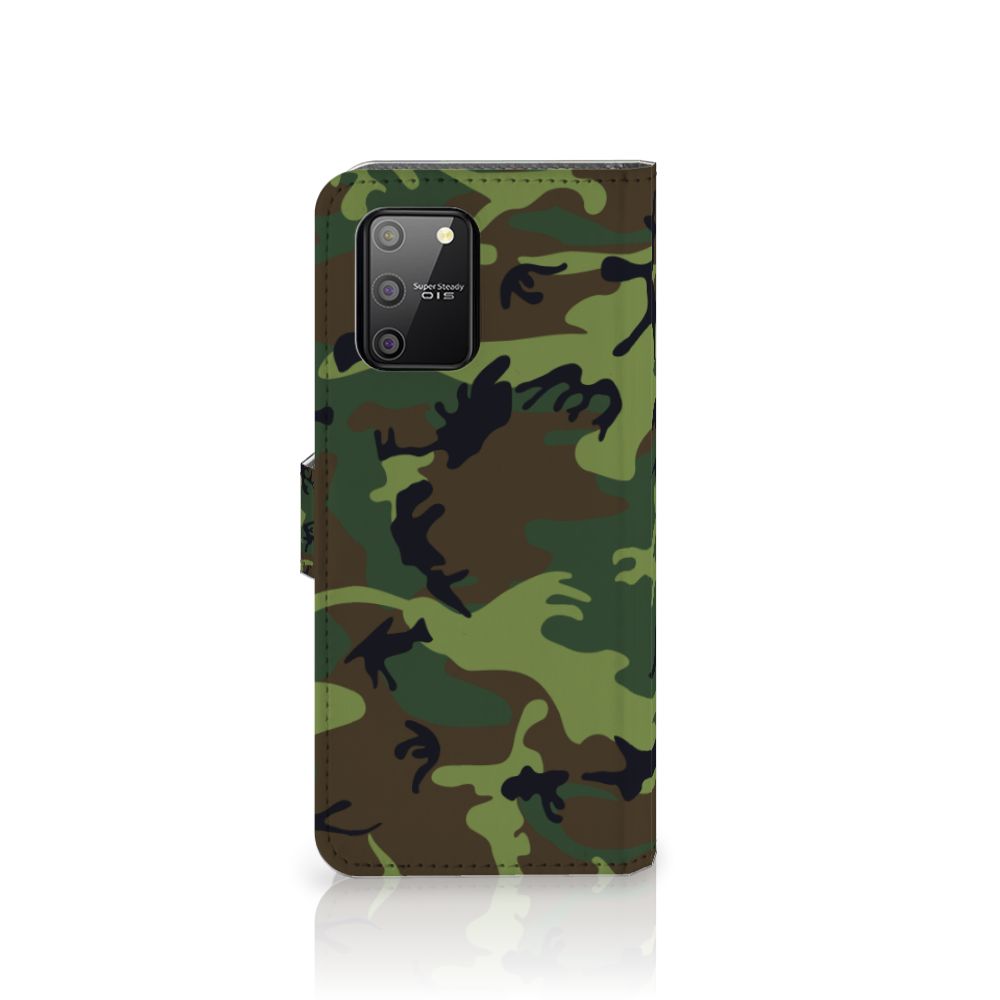 Samsung S10 Lite Telefoon Hoesje Army Dark