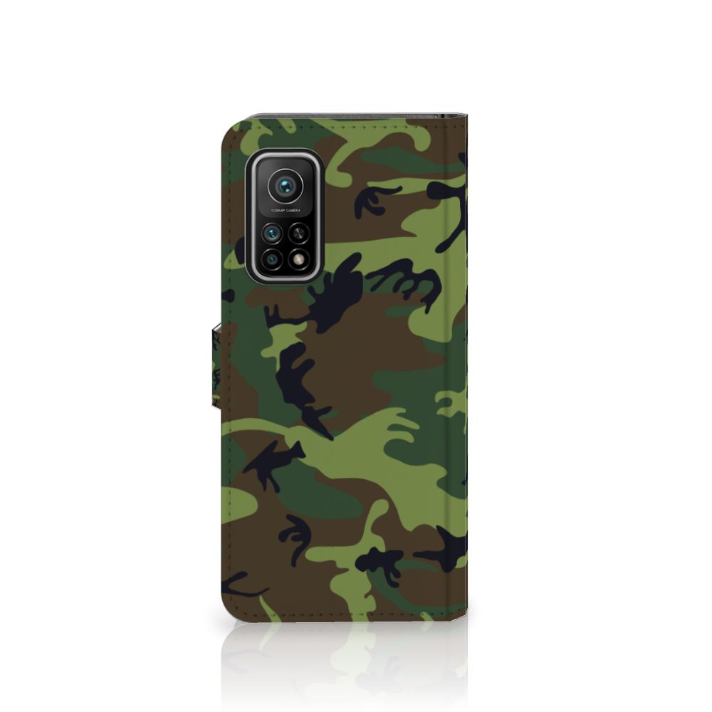 Xiaomi Mi 10T Pro | Mi 10T Telefoon Hoesje Army Dark