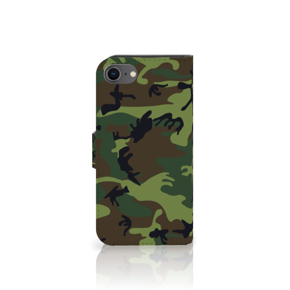 iPhone 7 | 8 | SE (2020) Telefoon Hoesje Army Dark