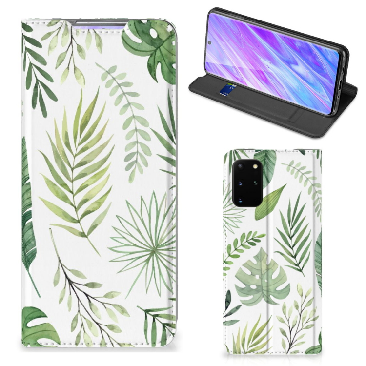 Samsung Galaxy S20 Plus Smart Cover Leaves