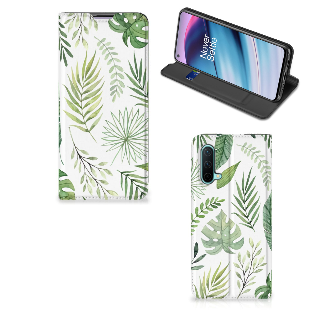OnePlus Nord CE 5G Smart Cover Leaves