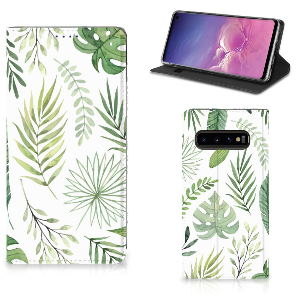 Samsung Galaxy S10 Smart Cover Leaves