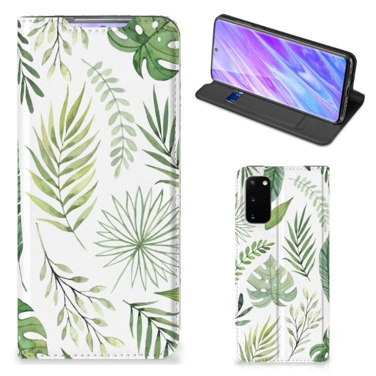 Samsung Galaxy S20 Smart Cover Leaves