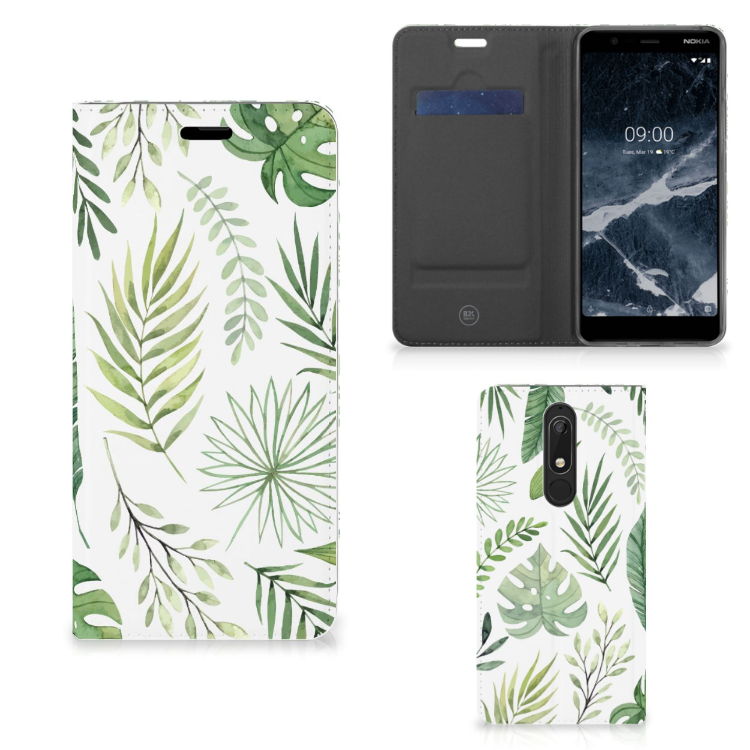 Nokia 5.1 (2018) Smart Cover Leaves