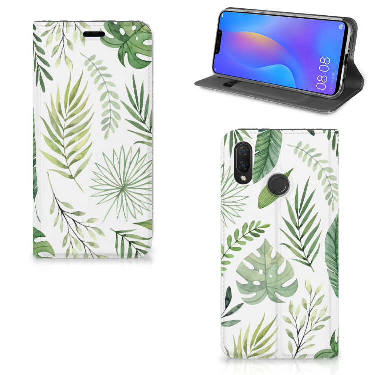 Huawei P Smart Plus Smart Cover Leaves