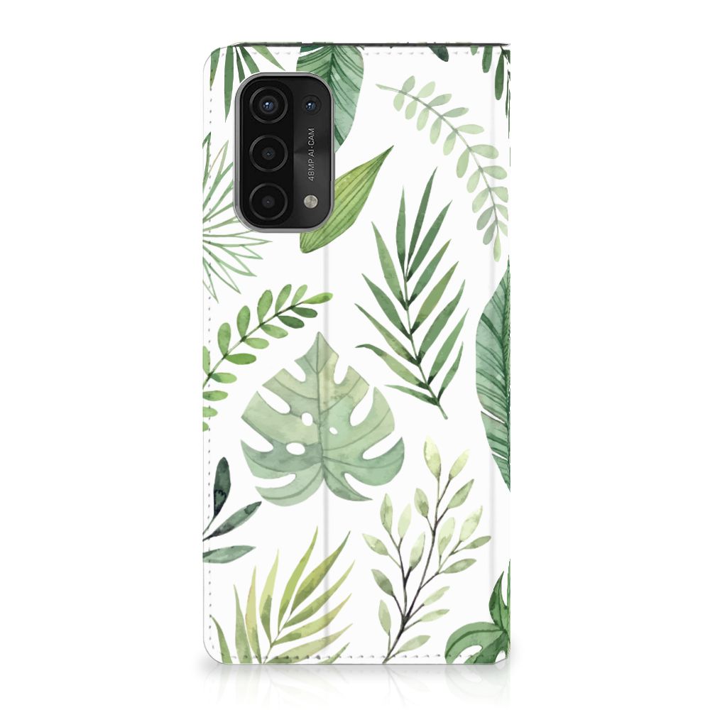 OPPO A54 5G | A74 5G | A93 5G Smart Cover Leaves