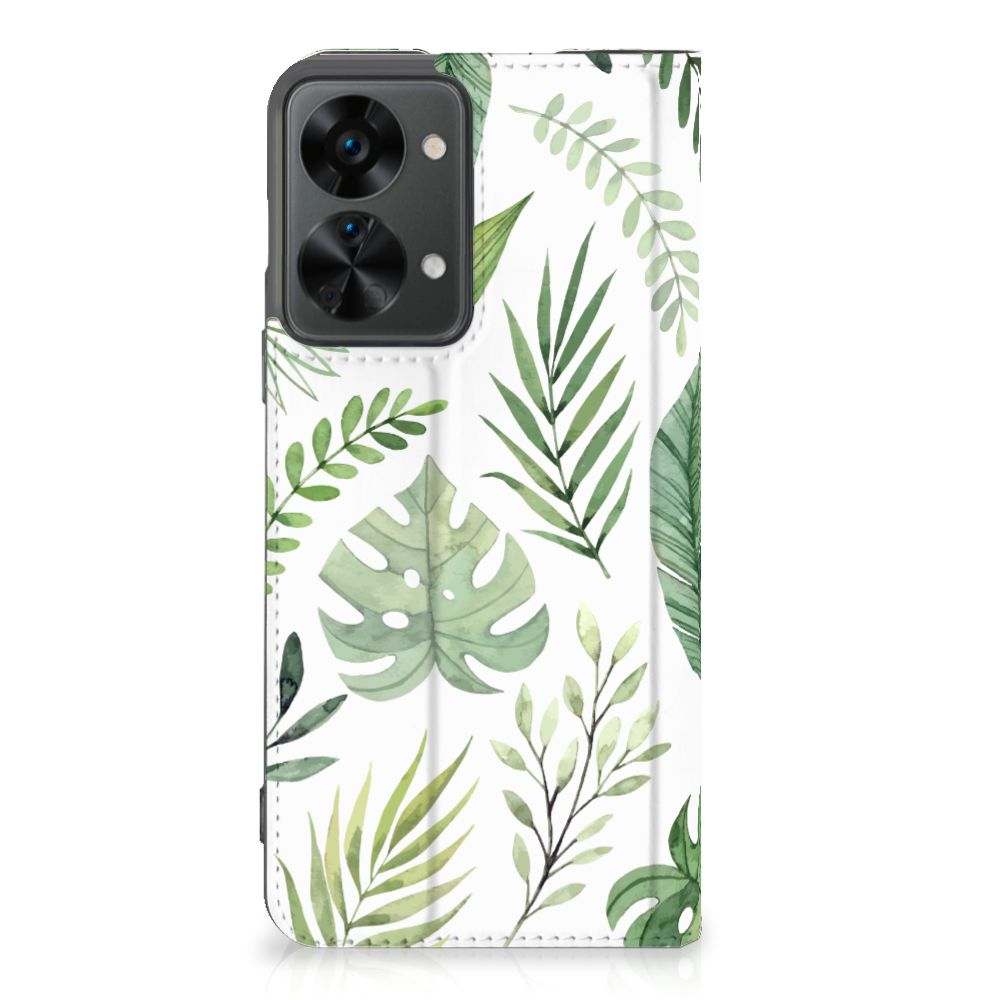 OnePlus Nord 2T Smart Cover Leaves