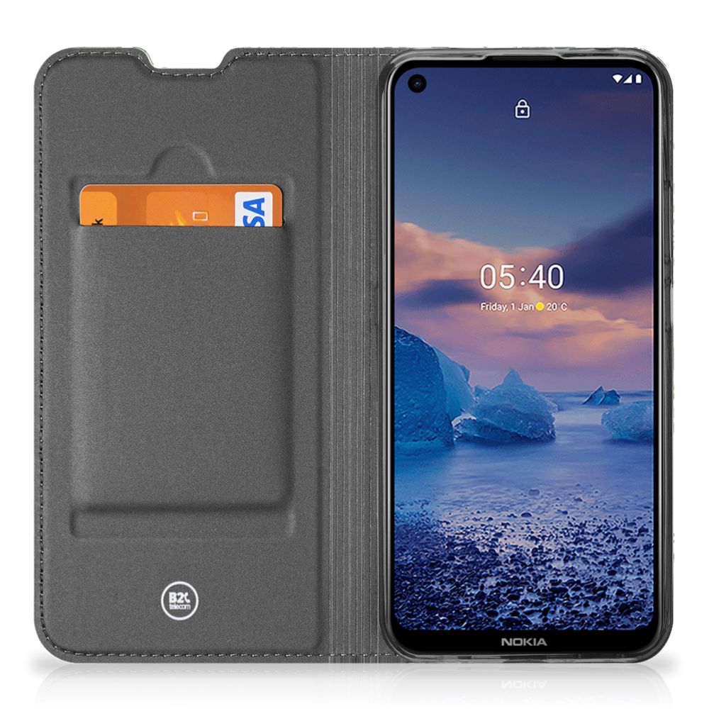 Nokia 5.4 Smart Cover Leaves