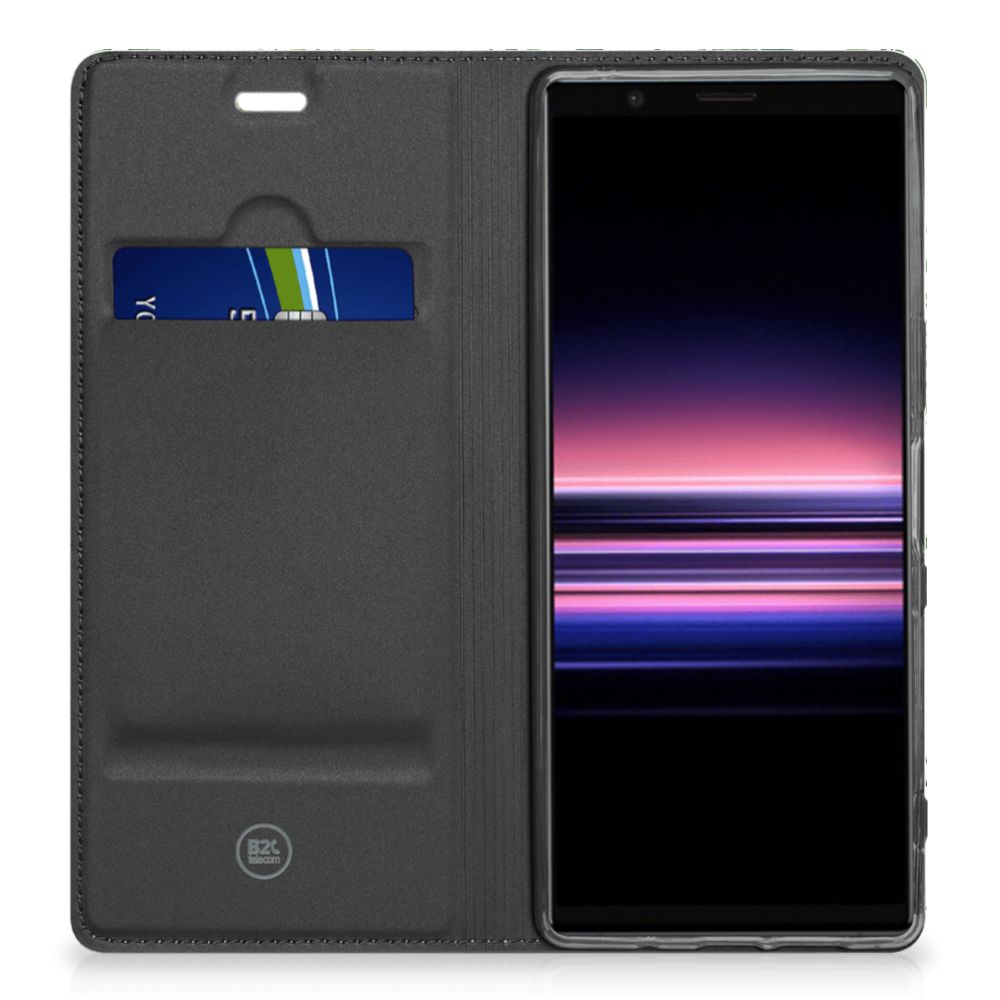 Sony Xperia 5 Smart Cover Leaves