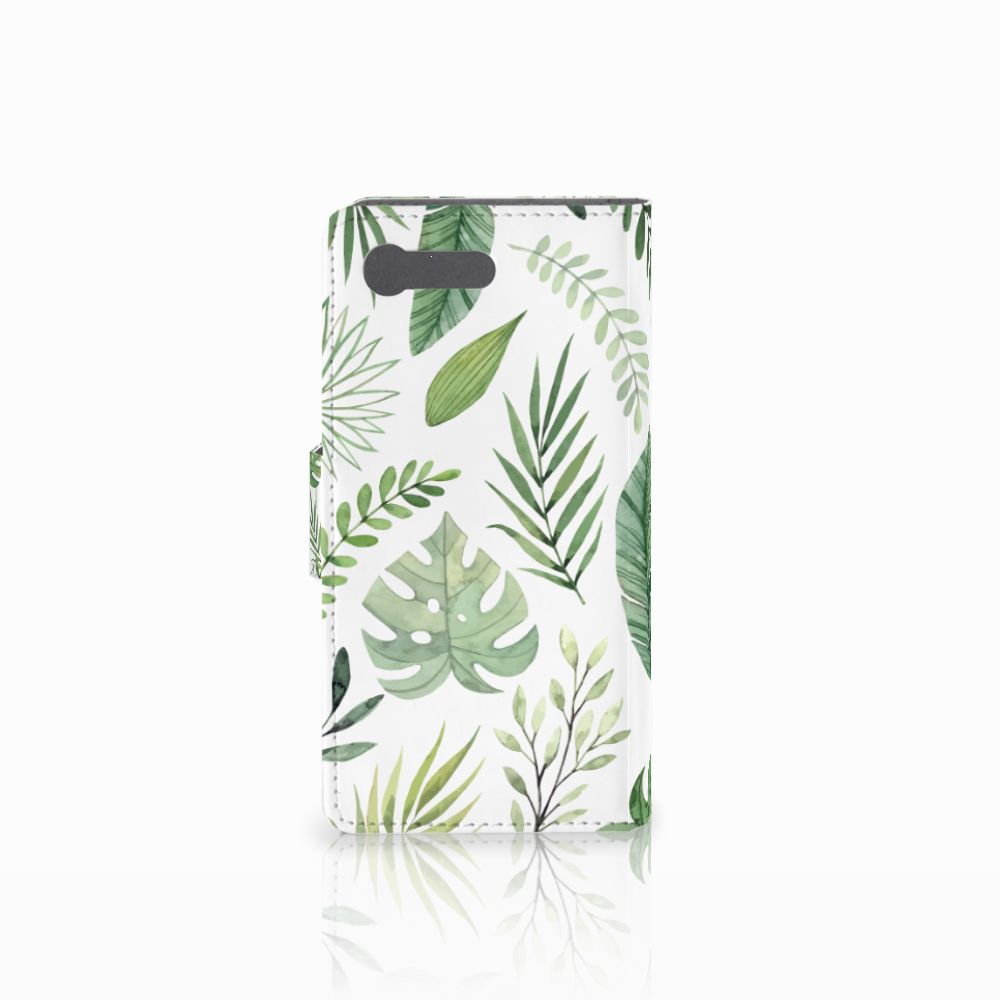 Sony Xperia X Compact Hoesje Leaves