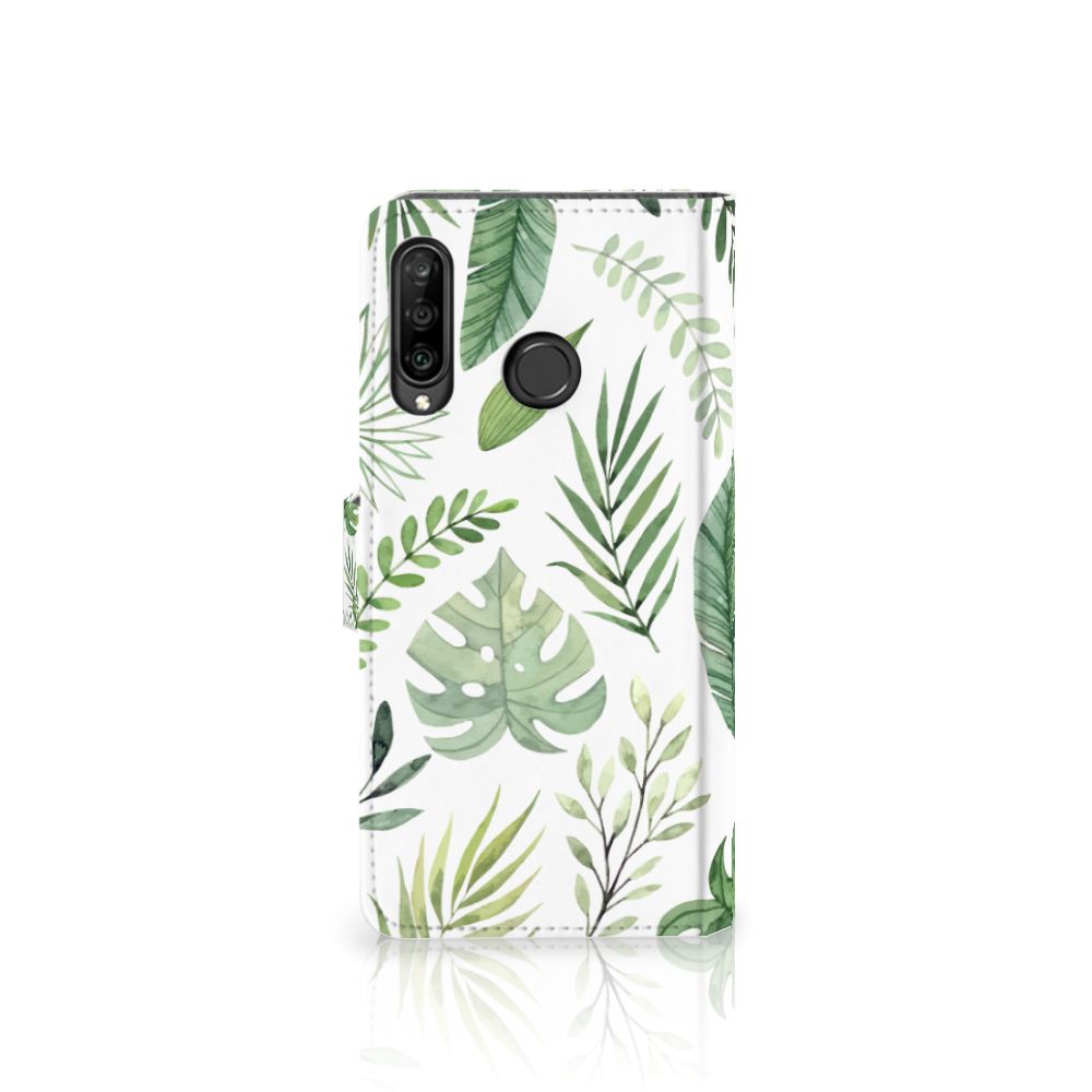 Huawei P30 Lite (2020) Hoesje Leaves