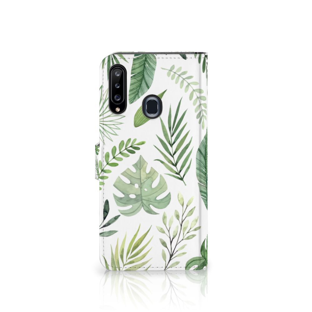 Samsung Galaxy A20s Hoesje Leaves