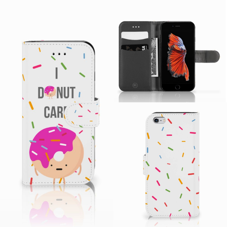 Apple iPhone 6 | 6s Book Cover Donut Roze