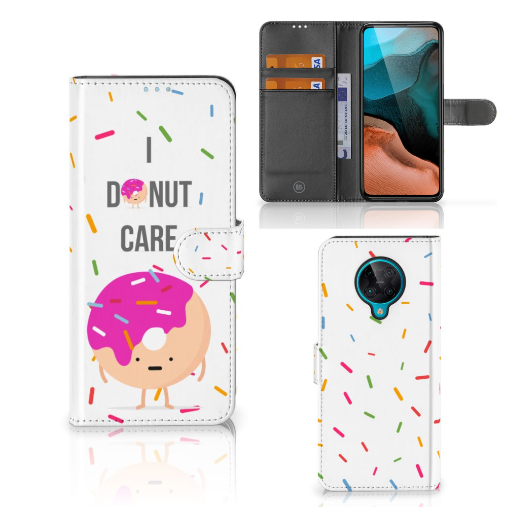 Xiaomi Poco F2 Pro Book Cover Donut Roze