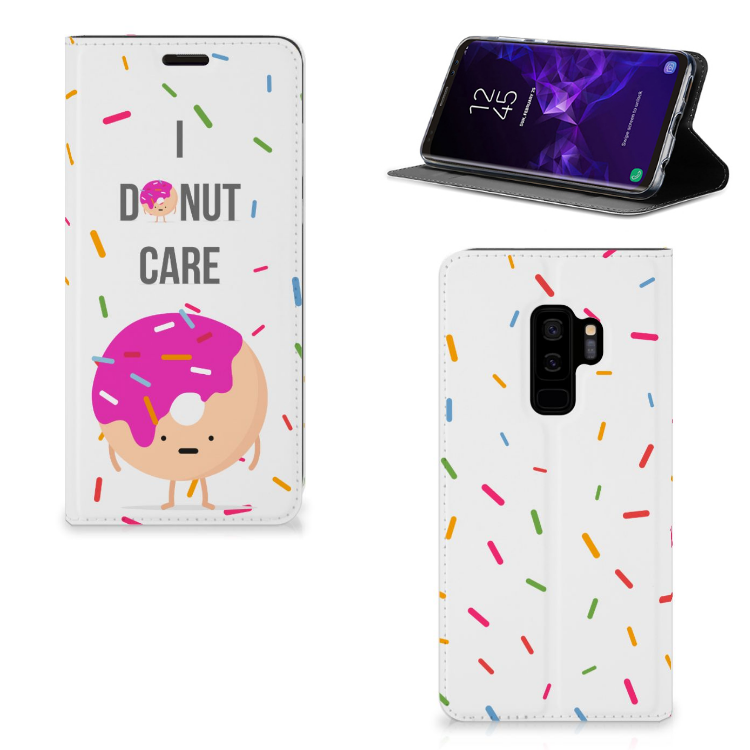 Samsung Galaxy S9 Plus Flip Style Cover Donut Roze