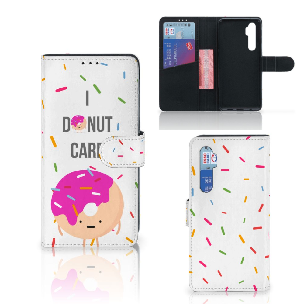 Xiaomi Mi Note 10 Lite Book Cover Donut Roze