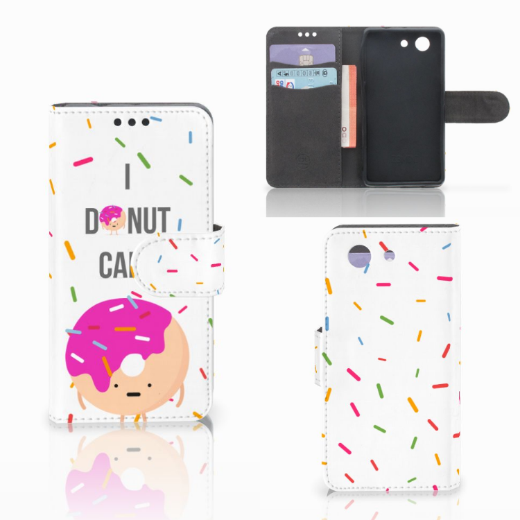 Sony Xperia Z3 Compact Book Cover Donut Roze