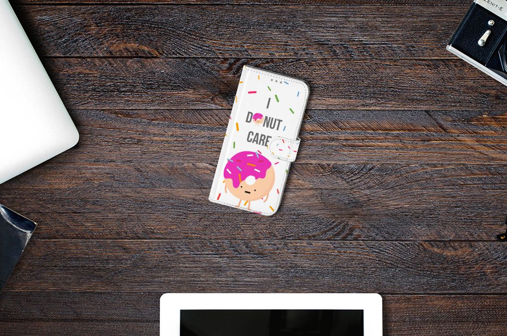 OnePlus Nord Book Cover Donut Roze