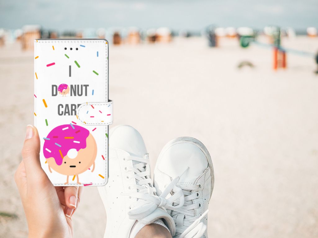 Samsung Galaxy Note 8 Book Cover Donut Roze