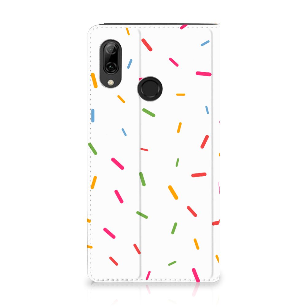 Huawei P Smart (2019) Flip Style Cover Donut Roze