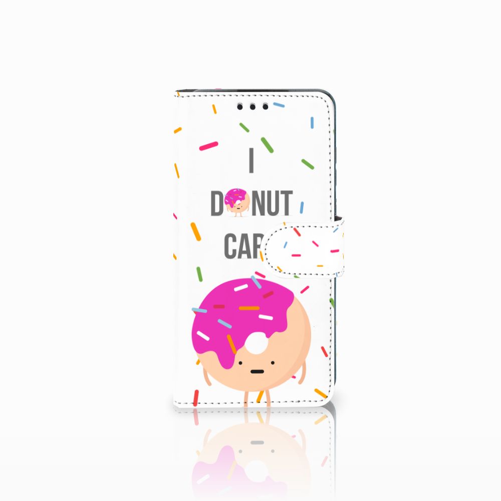 Huawei P30 Book Cover Donut Roze