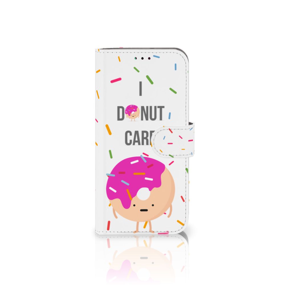 Samsung Galaxy A40 Book Cover Donut Roze