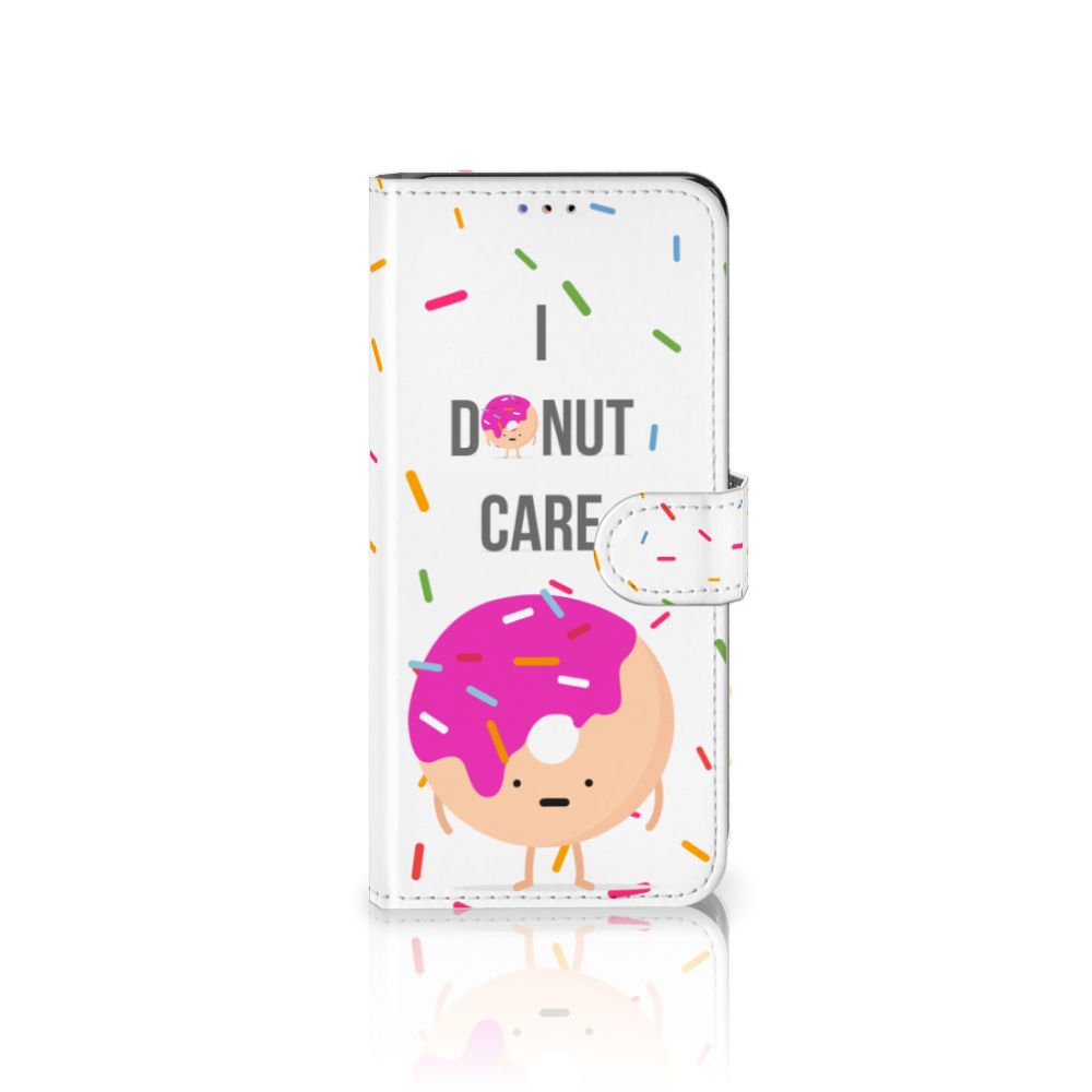 Samsung Galaxy A20s Book Cover Donut Roze