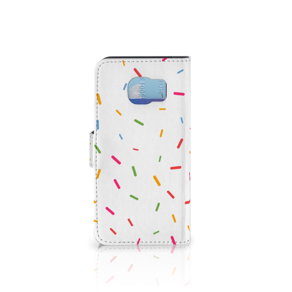Samsung Galaxy S6 | S6 Duos Book Cover Donut Roze