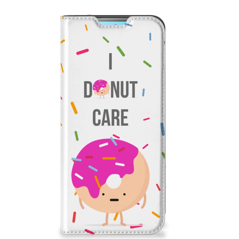 Xiaomi Redmi 10 Flip Style Cover Donut Roze