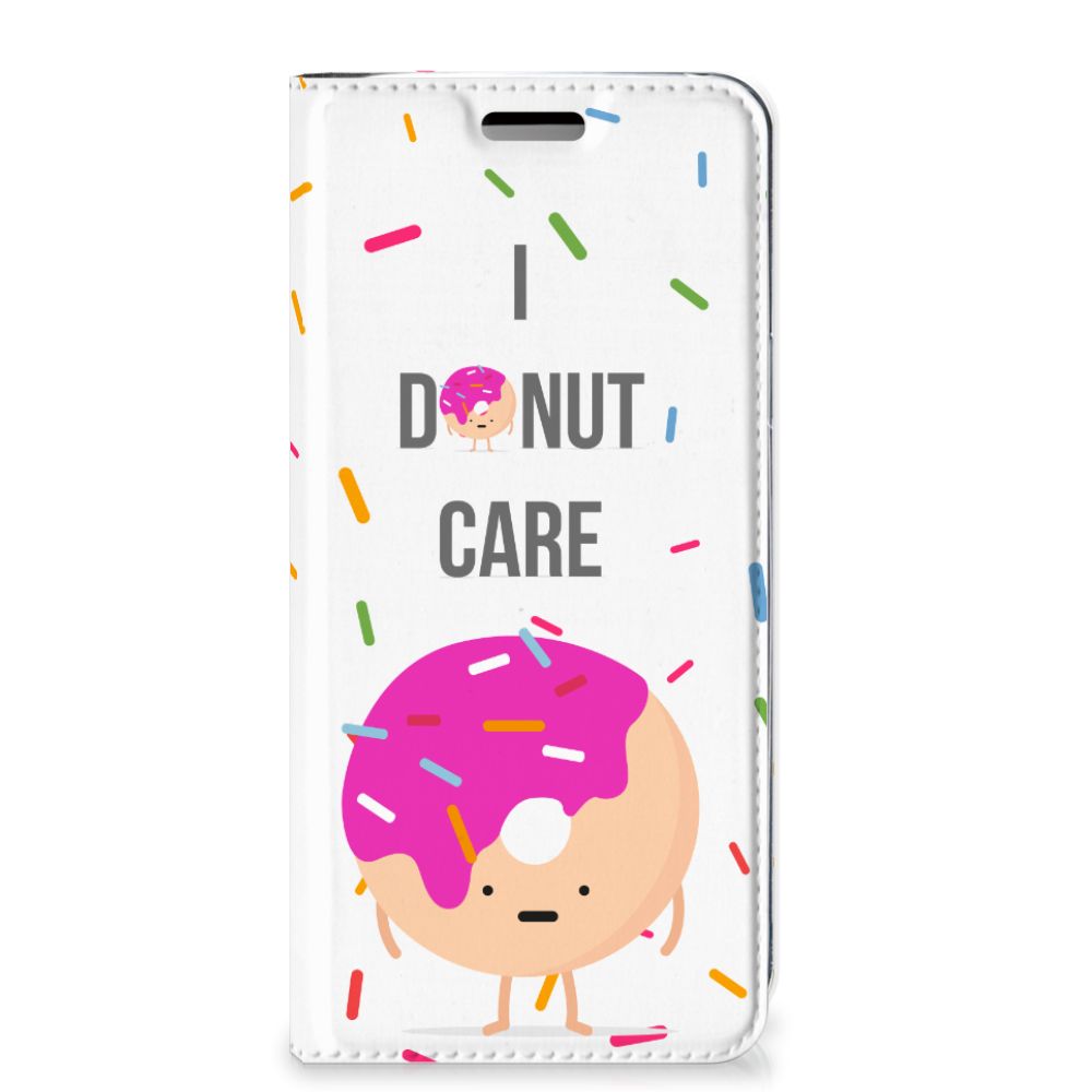 Samsung Galaxy S9 Flip Style Cover Donut Roze