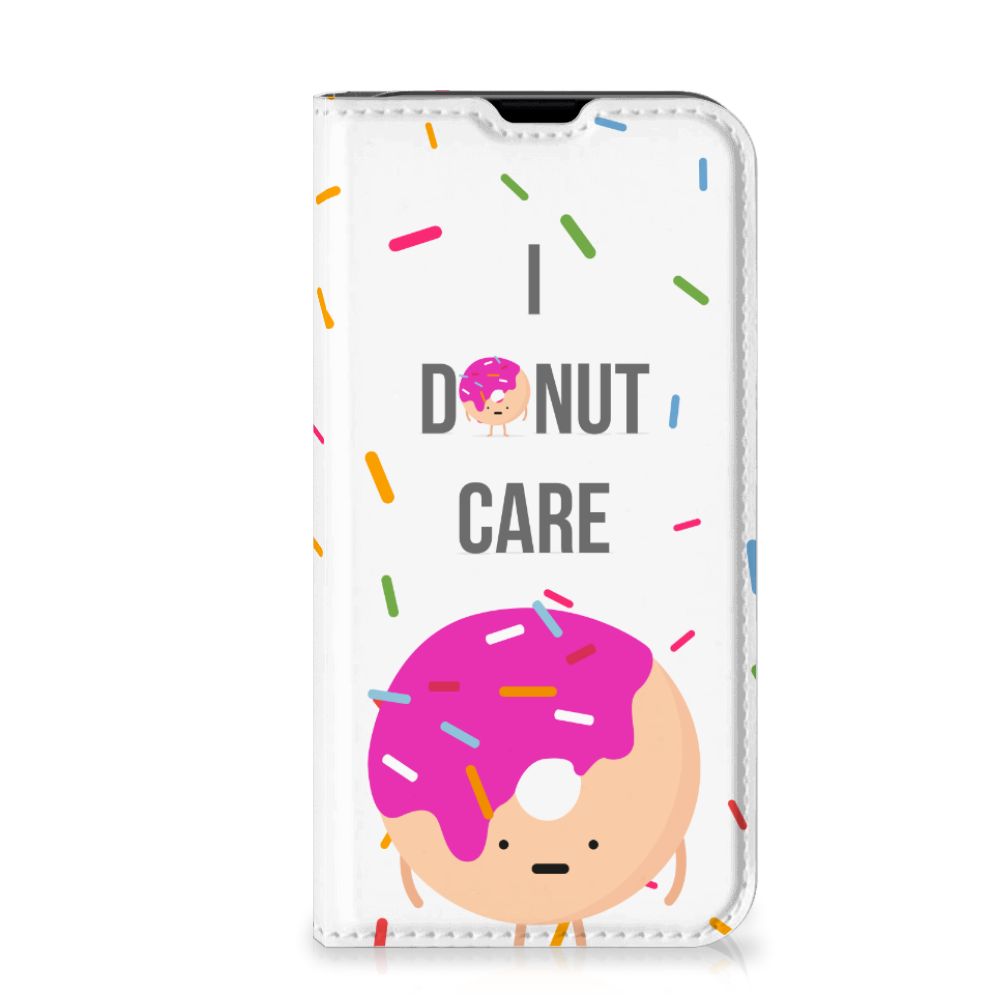 iPhone 13 Mini Flip Style Cover Donut Roze