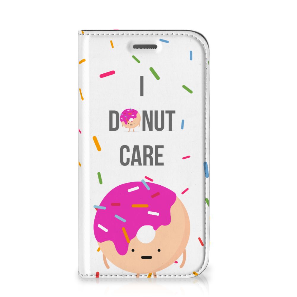 Samsung Galaxy Xcover 4s Flip Style Cover Donut Roze
