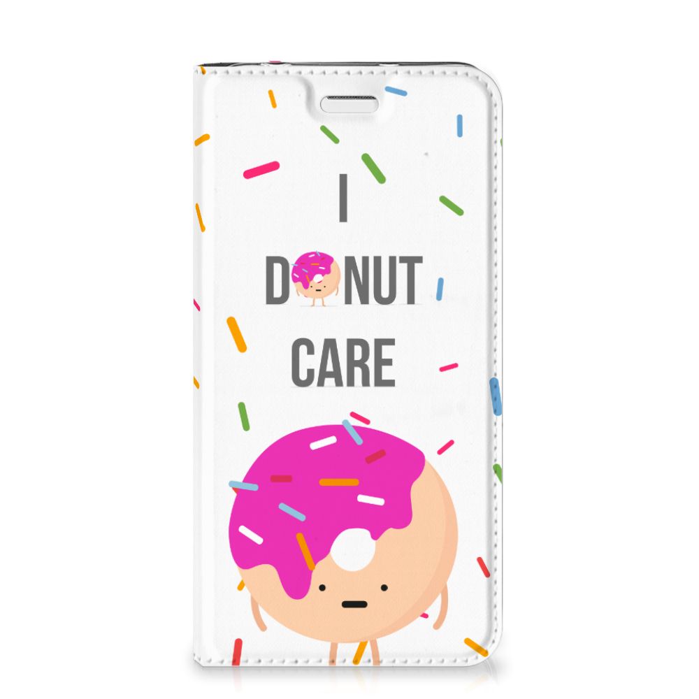 Huawei Y5 2 | Y6 Compact Flip Style Cover Donut Roze