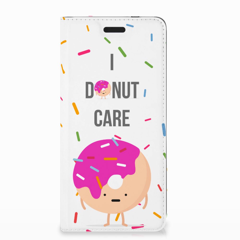 Nokia 3.1 (2018) Flip Style Cover Donut Roze