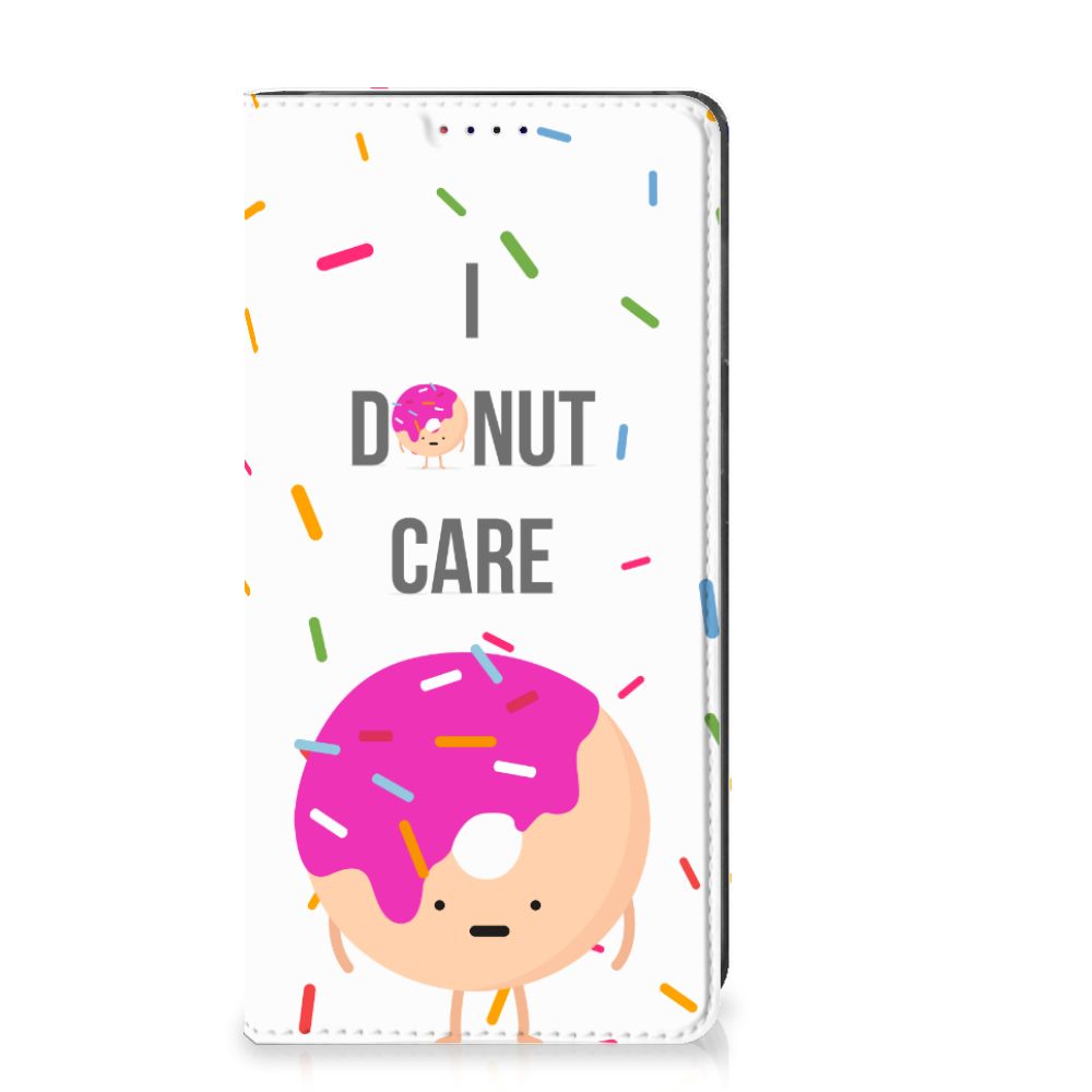 Samsung Galaxy A10 Flip Style Cover Donut Roze