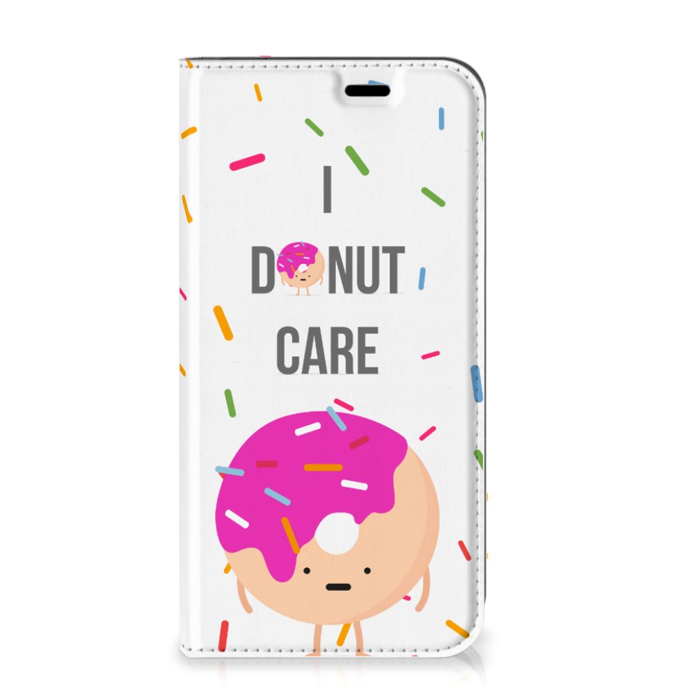 LG G8s Thinq Flip Style Cover Donut Roze