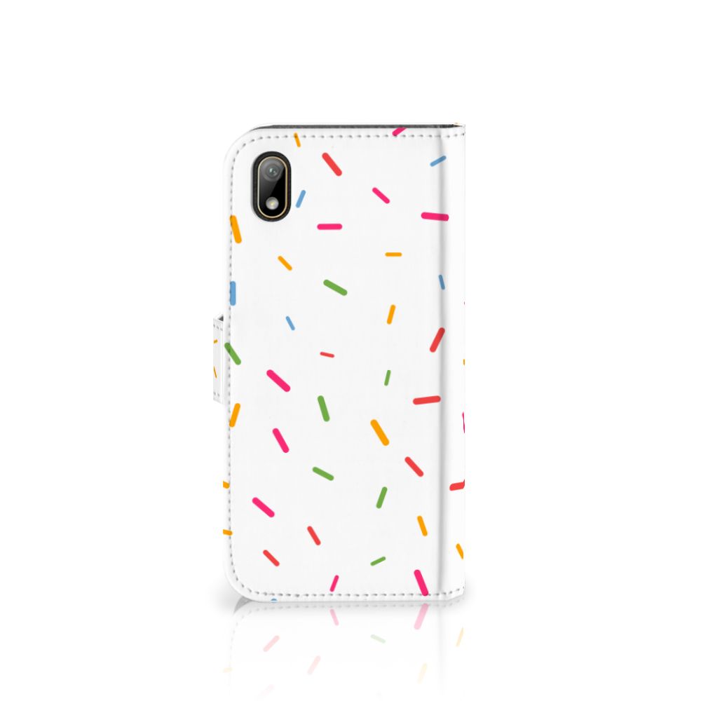 Huawei Y5 (2019) Book Cover Donut Roze