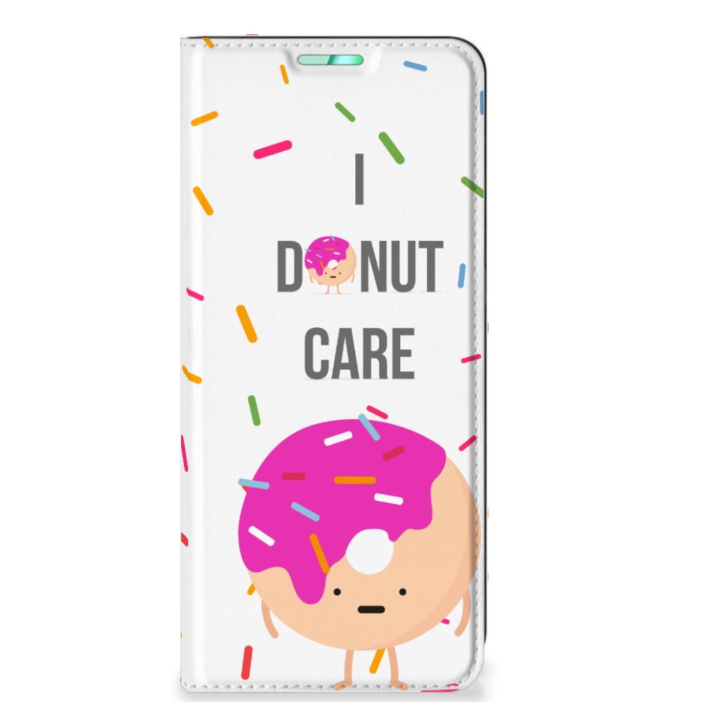 OnePlus 9 Pro Flip Style Cover Donut Roze
