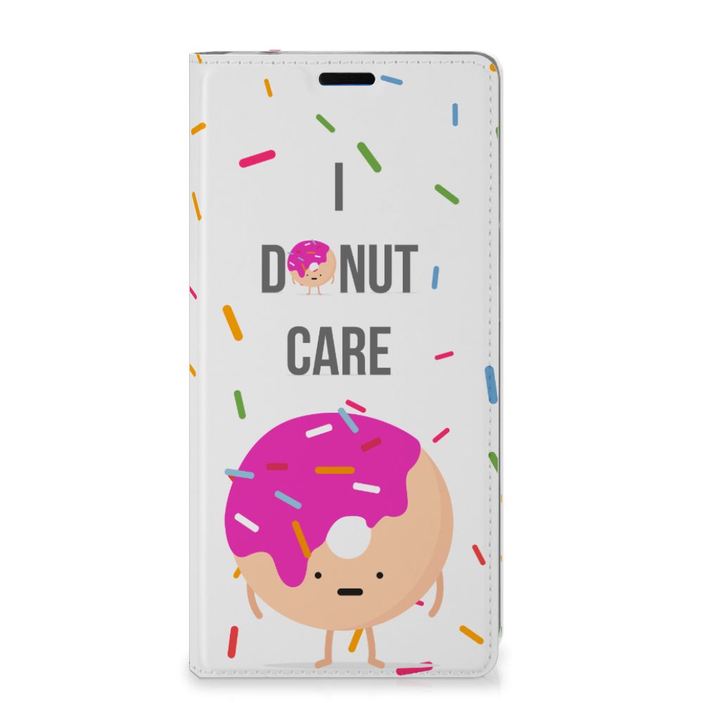 Samsung Galaxy A9 (2018) Flip Style Cover Donut Roze