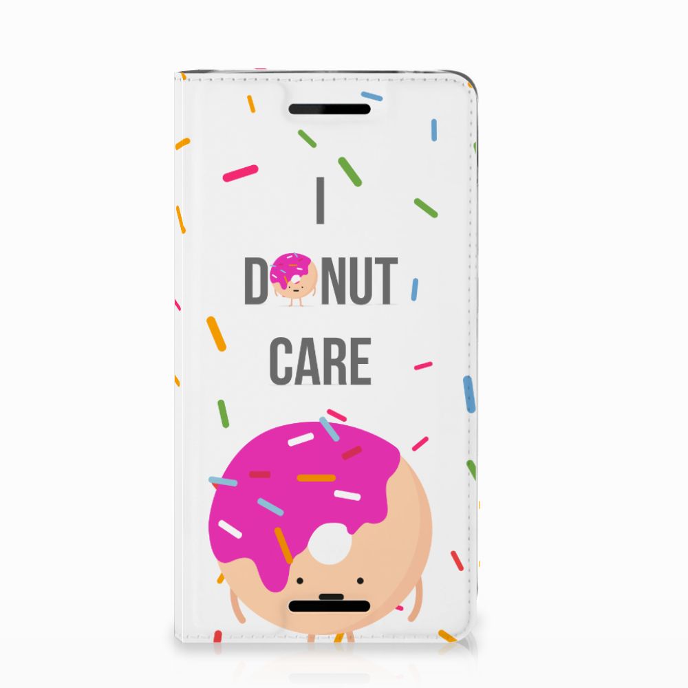 Nokia 2.1 2018 Flip Style Cover Donut Roze