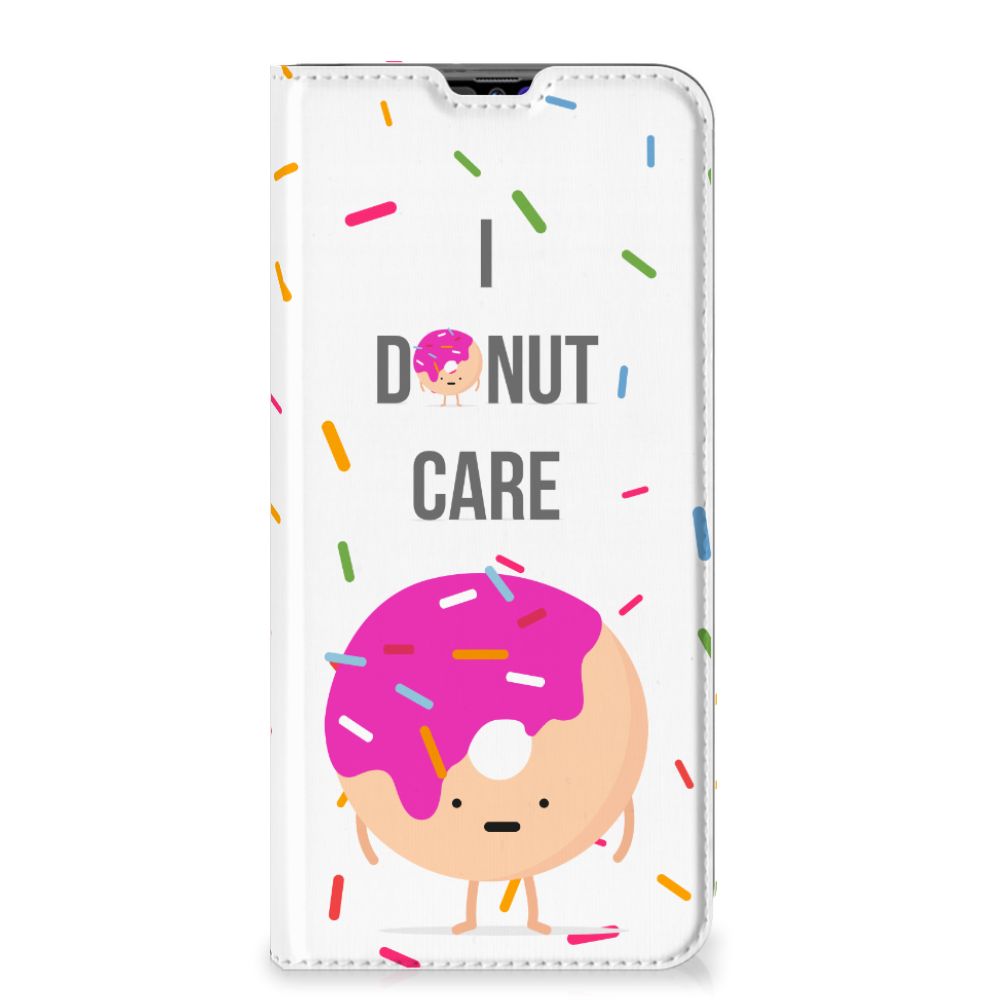 Samsung Galaxy A70 Flip Style Cover Donut Roze
