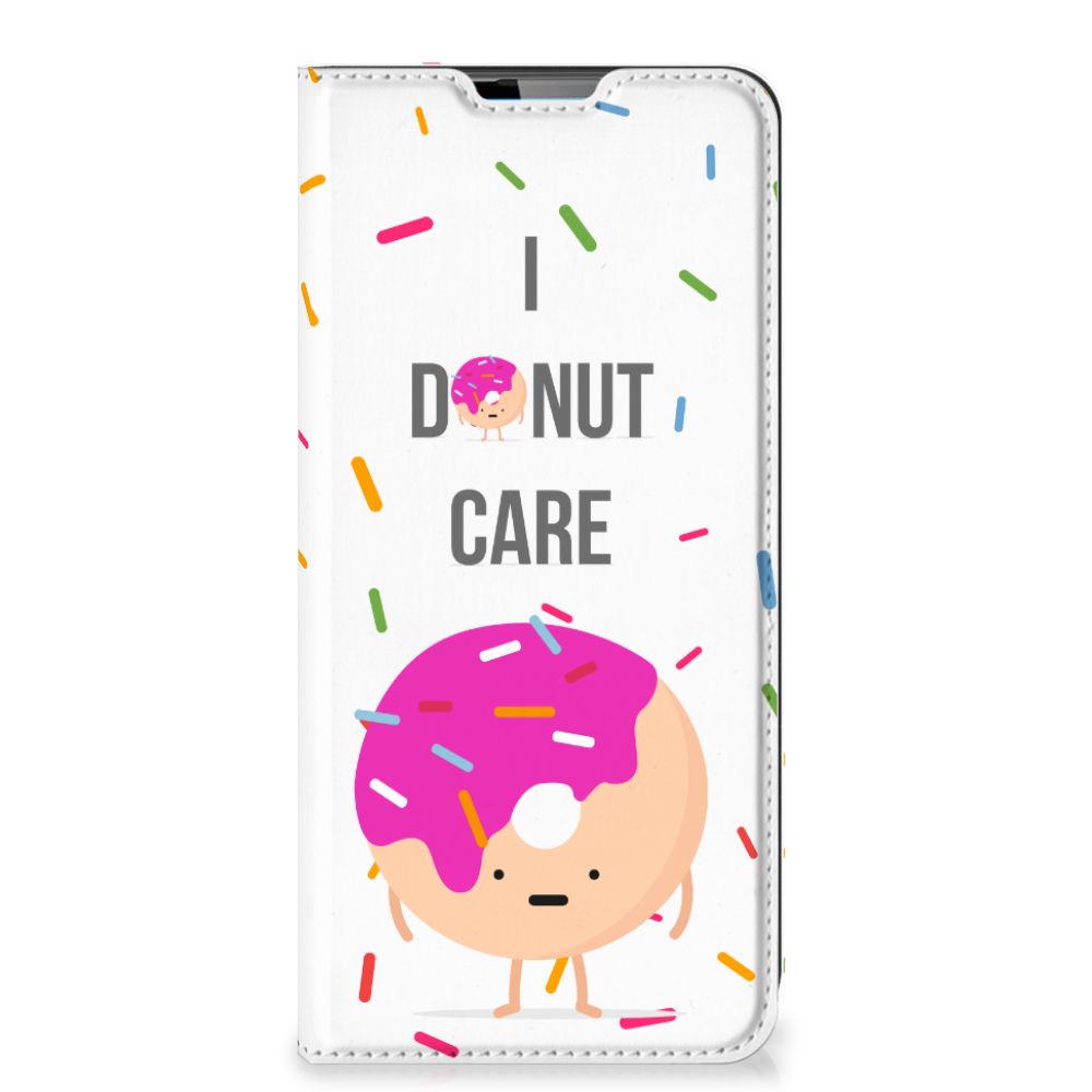 Motorola Moto G9 Plus Flip Style Cover Donut Roze